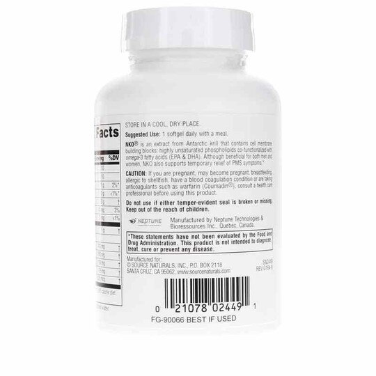 NKO Neptune Krill Oil 1000 Mg, SNN